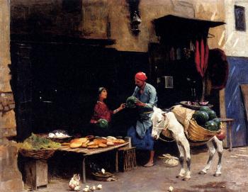 拉斐爾 馮 安佈羅斯 The Watermelon Seller 拉斐爾 馮 安佈羅斯 The Watermelon Seller